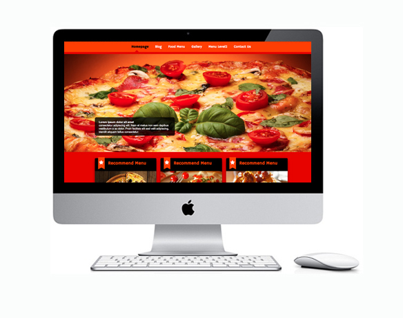 Criação de Sites para Pizzarias